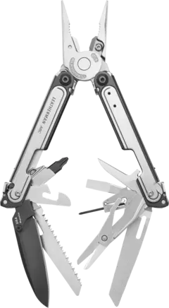MULTIVERKT&#216;Y ARC RUSTFRI/SORT m/taske og bitssett - Leatherman