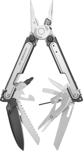 MULTIVERKT&#216;Y ARC RUSTFRI/SORT m/taske og bitssett - Leatherman