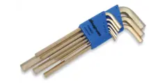 L-N&#216;KKELSETT 1.5-10MM SEKSKANT GULL AWMG9 - 9 Deler -  Snapon