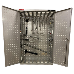 VERKT&#216;YSKAP SYREFAST B600 x D400 x H1800mm AISI 316L, Sanit&#230;r