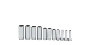 PIPESETT 3/8&quot; DR. LANG 1/4-7/8&quot; TOLVKANT 211SFY - 11 Deler - Snapon