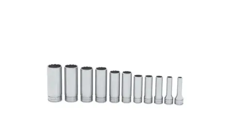 PIPESETT 3/8" DR. LANG 1/4-7/8" TOLVKANT 211SFY - 11 Deler - Snapon