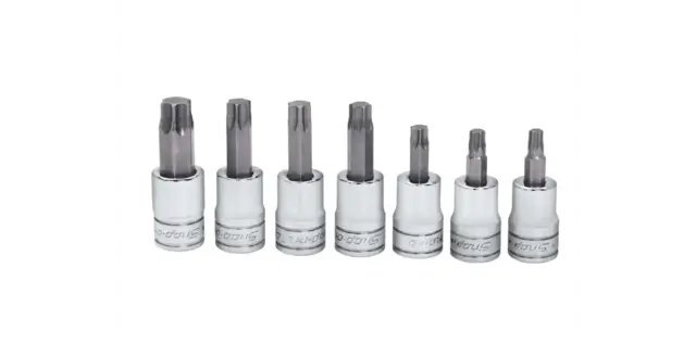 PIPESETT TORX 3/8" DR. 207EFTXY - 7 Deler - Snapon 