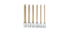PIPESETT INNV 6KANT KULE 3/8&quot; DR METRISK 206EFABLM - 6 Deler - Snapon