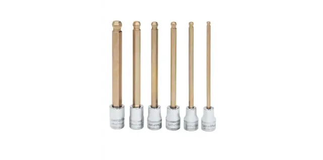PIPESETT INNV 6KANT KULE 3/8" DR METRISK 206EFABLM - 6 Deler - Snapon 