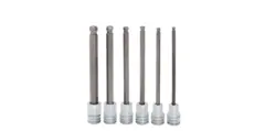 PIPESETT INNV. 6KANT KULE 3/8&quot; DR TOMMER 206EFABL - 6 Deler - Snapon