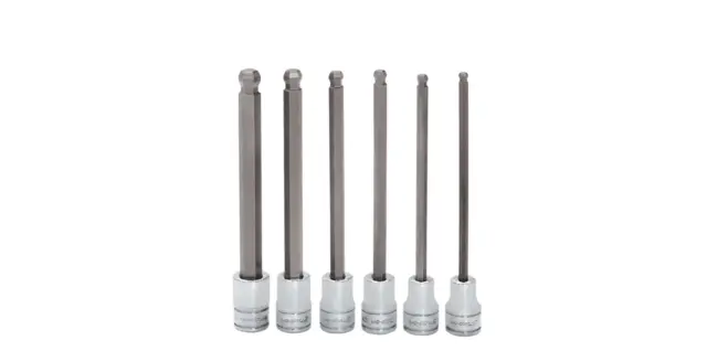 PIPESETT INNV. 6KANT KULE 3/8" DR TOMMER 206EFABL - 6 Deler - Snapon 