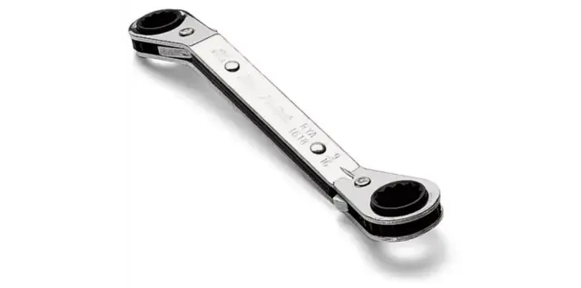SKRALLENØKKEL 1/4" X 5/16" 25° OFFSET RYA810 - Snapon Blue-Point® 