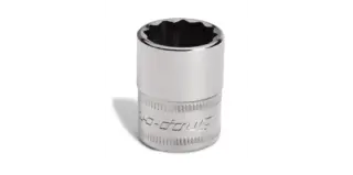 PIPE 3/8&quot; DR. SHALLOW TOLVKANT - METRISK Flank Drive&#174; - Snapon