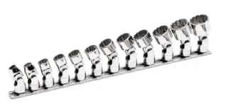 LEDDPIPESETT 3/8&quot; DR. 5/16-1&quot; 12 STK 212FUY - Snapon