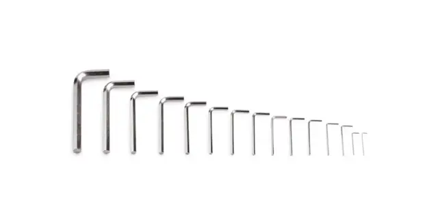 L-NØKKELSETT SEKSKANT .028-3/8" 15STK AW1015DHK - Snapon 