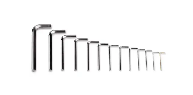 L-NØKKELSETT SEKSKANT .050-3/8" 13STK AW1013DK - Snapon 