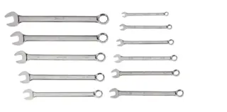 KOMBINASJONSN&#216;KKELSETT 3/8&quot;-1&quot; 11STK OEX711B - Snapon