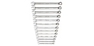 KOMBINASJONSN&#216;KKEL SETT SEKSKANT 7-19MM OSHM713 - Snapon