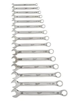 FASTN&#216;KKELSETT MAXBITE METRISK 8-22MM 15 Deler - Milwaukee