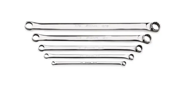 RINGNØKKELSETT 5STK 1/4"-3/16" XDH605 - Snapon 