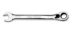 SKRALLEN&#216;KKEL 15&#176; 12-P 1/4&quot; OPEN-END BOER8 - Snapon Blue-Point&#174;