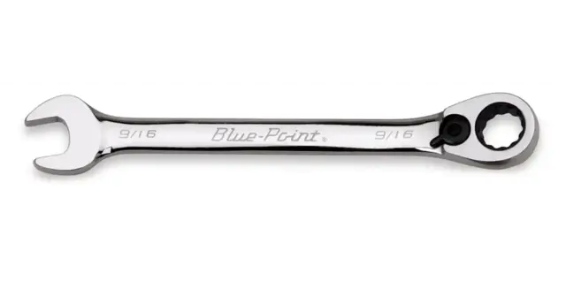 SKRALLENØKKEL 15° 12-P 1/4" OPEN-END BOER8 - Snapon Blue-Point® 