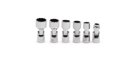 LEDDPIPESETT 1/4" TOLVKANT 6STK 106TMUA - Snapon