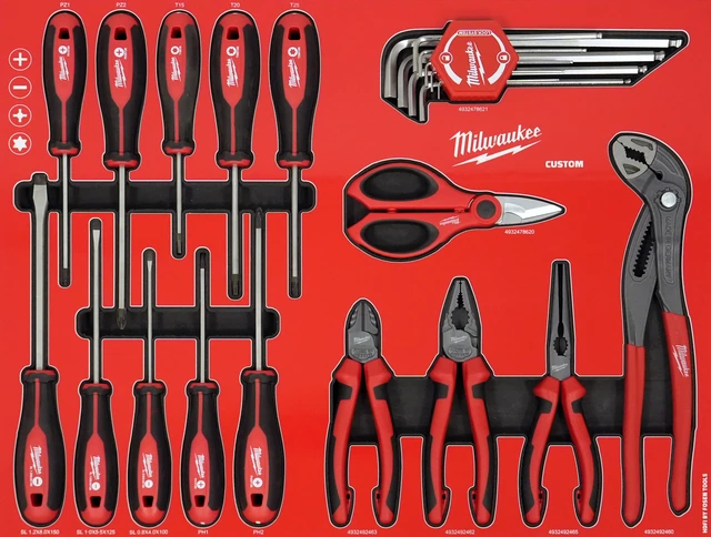 VERKTØYVOGN 77 DELER ::SPESIAL EDITION:: 30" / 78 CM ToolGuard™ Milwaukee Custom 