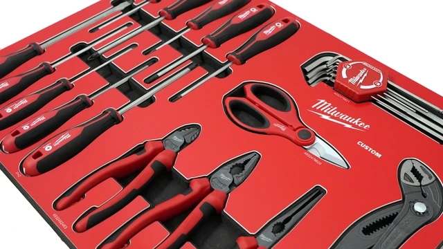 TANG- OG SKRUTREKKERSET TOOLGUARD™ 16DEL HDFI - Milwaukee Custom 