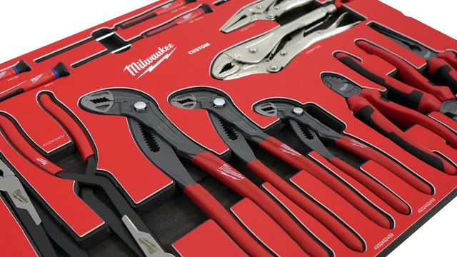 TANG- OG SKRUTREKKERSET TOOLGUARD™ 16DEL HDFI - Milwaukee Custom 