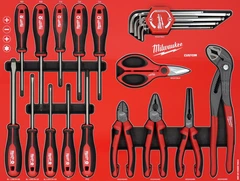 TANG- OG SKRUTREKKERSET TOOLGUARD™ 16DEL HDFI - Milwaukee Custom