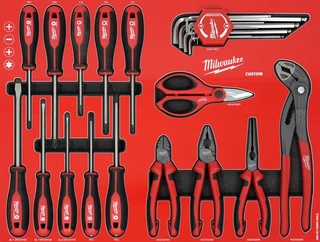 TANG- OG SKRUTREKKERSET TOOLGUARD™ 16DEL HDFI - Milwaukee Custom