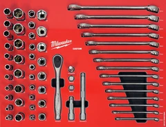 PIPE- OG N&#216;KKELSETT TOOLGUARD™ 59DEL HDFI - Milwaukee Custom