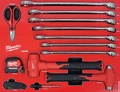 HAMMER, MÅLE &amp; NØKLER TOOLGUARD™ 13DEL HDFI - Milwaukee Custom