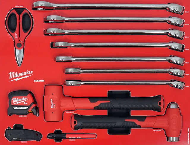 HAMMER, MÅLE & NØKLER TOOLGUARD™ 13DEL HDFI - Milwaukee Custom 