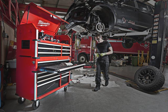 TOPPSKAP 6 SKUFFER TOOLGUARD™ 46" / 117 CM STC46-1 - Milwaukee 