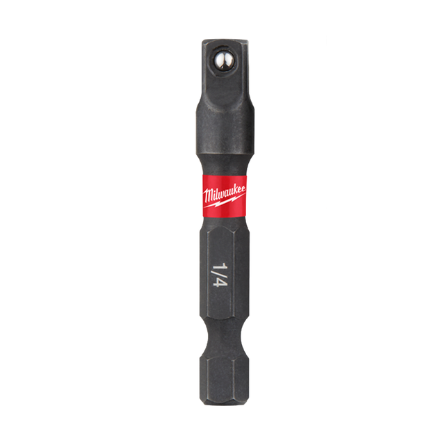 DRILLADAPTER 1/4" DR. SHOCKWAVE 1/4" HEX Milwaukee 