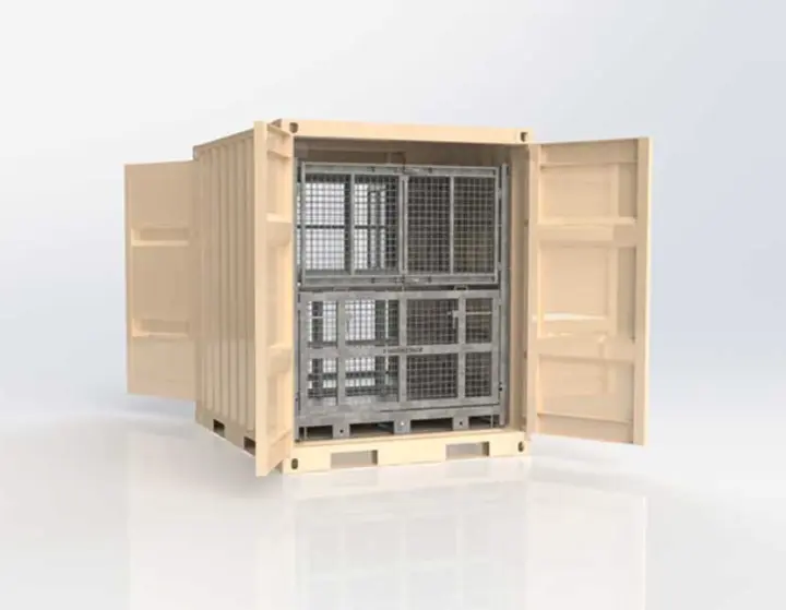LOCKER BASKET MEDIUM For Container, Deployment, storage 