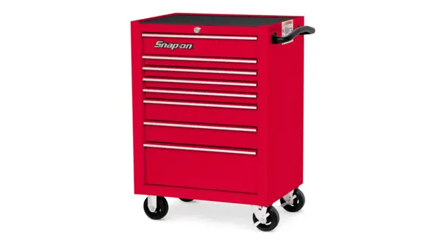 VERKTØYVOGN 8 SKUFFER 26" RØD KRA4008E - HERITAGE SERIE Snapon 