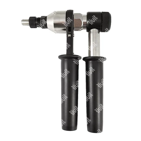 BLINDMUTTERSKRALLE M5-M12 RIV906 For blindmuttere M5 - M12, Plastkoffert