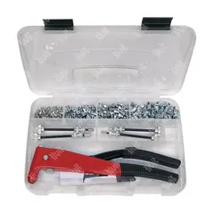 BLINDMUTTERTANG RIV901C M3-M6 PLASTESKE Boks med assortert blindmuttere, Eske