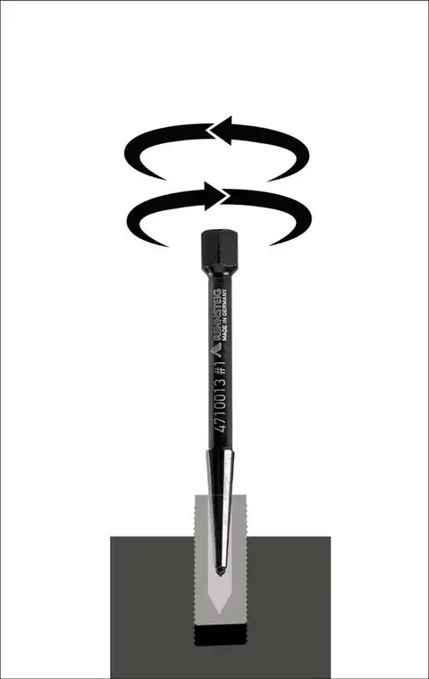 SKRUEUTTREKKER M8-M10 STR.2 Firkantet - Rennsteig 