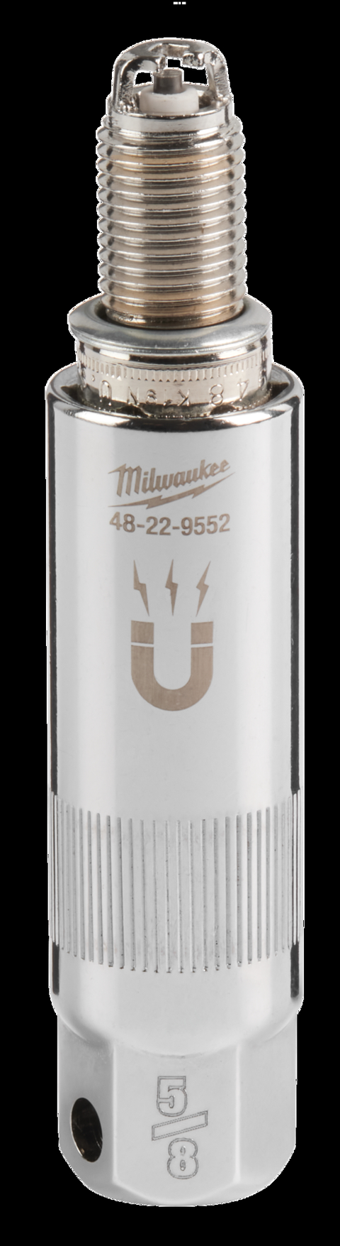 TENNPLUGGPIPE 3/8"DR MED MAGNET - 16MM Milwaukee 