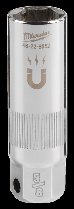 TENNPLUGGPIPE 3/8"DR MED MAGNET - 16MM Milwaukee