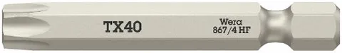 BITS 1/4" TORX® HF TX40 50MM 867/4 HF Wera 