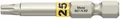 BITS 1/4&quot; TORX&#174; HF TX25 50MM 867/4 HF Wera