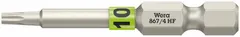 BITS 1/4&quot; TORX&#174; HF TX10 50MM 867/4 HF Wera