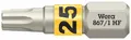 BITS 1/4" TORX® HF TX25 25MM 867/1 HF - Wera