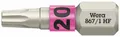 BITS 1/4" TORX® HF TX20 25MM 867/1 HF - Wera