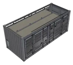 CONTAINER JSM MISSILE 20F ISO Fitted for 4 ea. Joint Strike Missiles