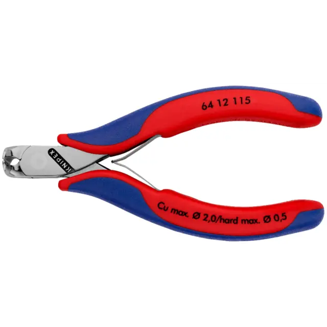 ELEKTRONIKK-ENDEAVBITER Liten faset 64 12 115 - Knipex 