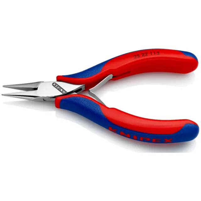 ELEKTRONIKK-GRIPETANG RETT Halvrund 35 22 115 - Knipex 