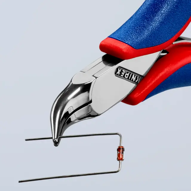 ELEKTRONIKK-GRIPETANG 45° Rund 35 42 115 - Knipex 