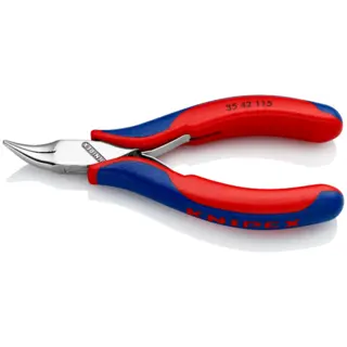 ELEKTRONIKK-GRIPETANG 45&#176; Rund 35 42 115 - Knipex
